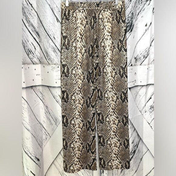 NWT Intermix Resume’ Pallas Python Pull On Pants M - Picture 5 of 10